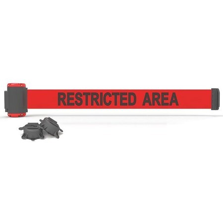 Banner Stakes Mh7007 Magnetic Belt Barrier, 7 Ft. L, Rstrd Area