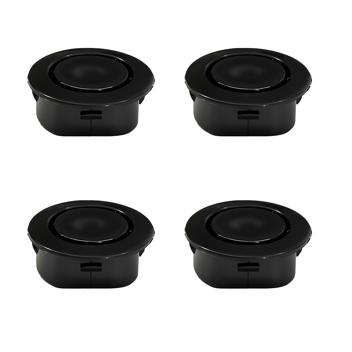 4x Car Rear Bumper Radar Sensor Hole Cover Plugs Waterproof Universal SUV Truck