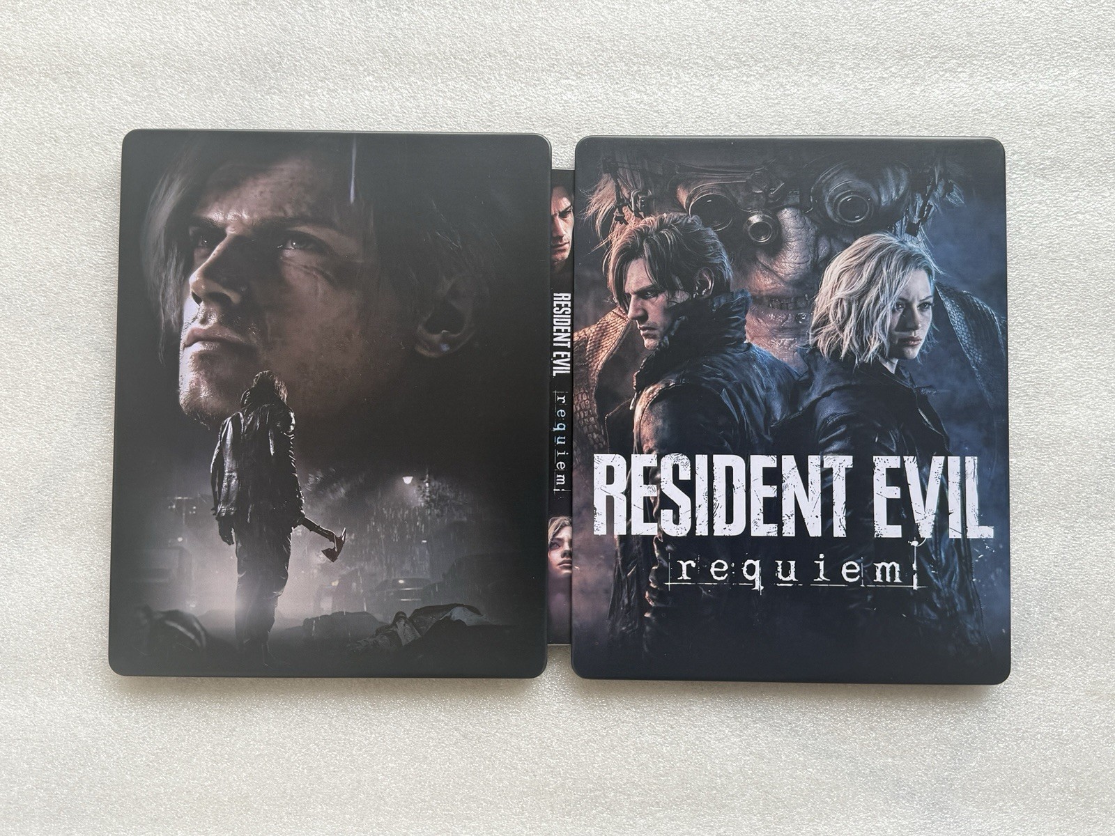 Resident Evil Requiem V3 Custom made Steelbook/Steelup Case PS4/PS5/Xbox No Game