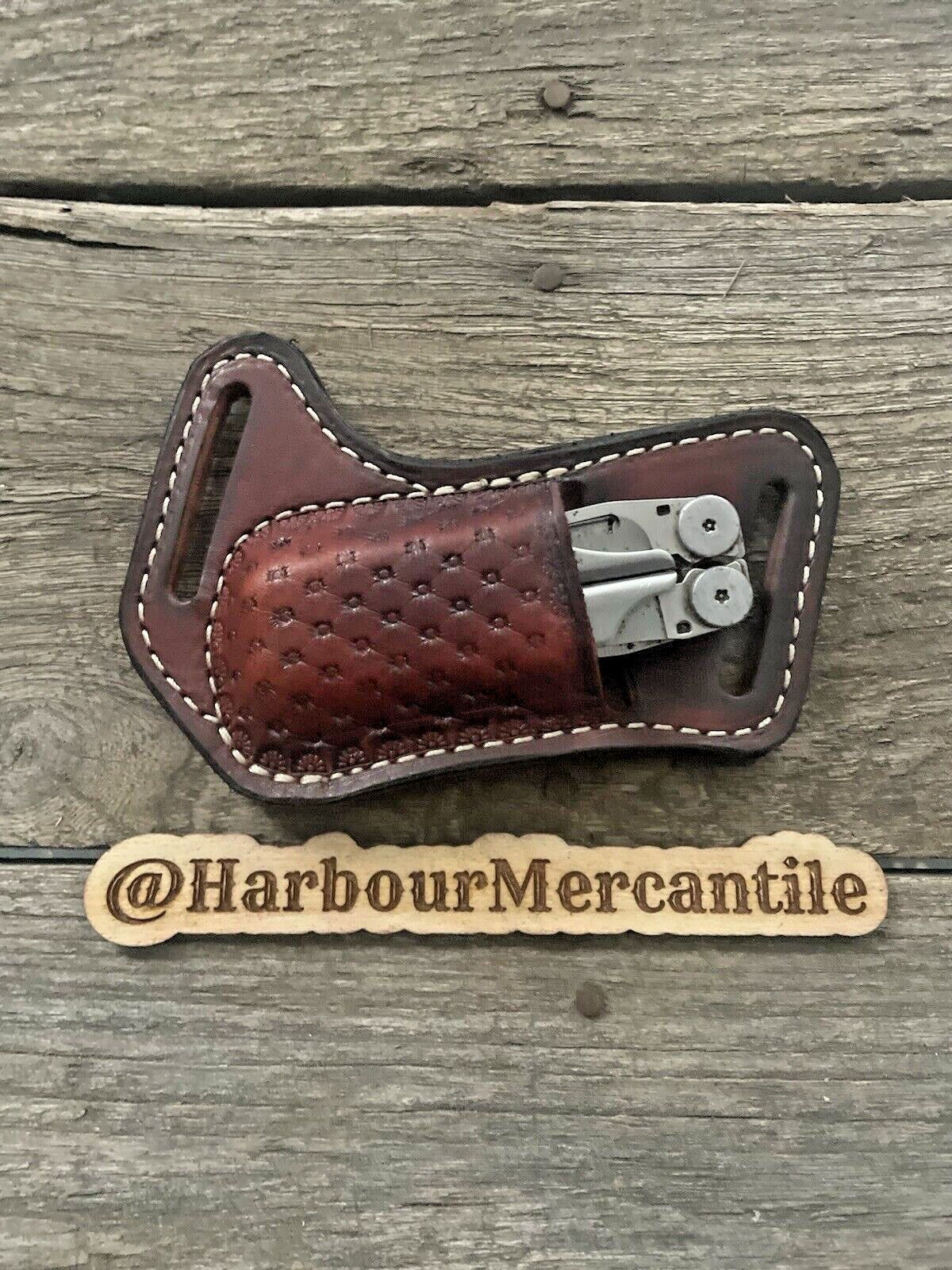 Belt Organizer Multitool Leather Sheath Leatherman Sheath Deluxe Made In USA