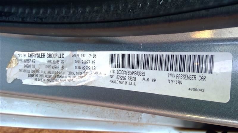 Driver Left Front Spindle Knuckle ABS Fits 07-10 Chrysler Sebring OEM