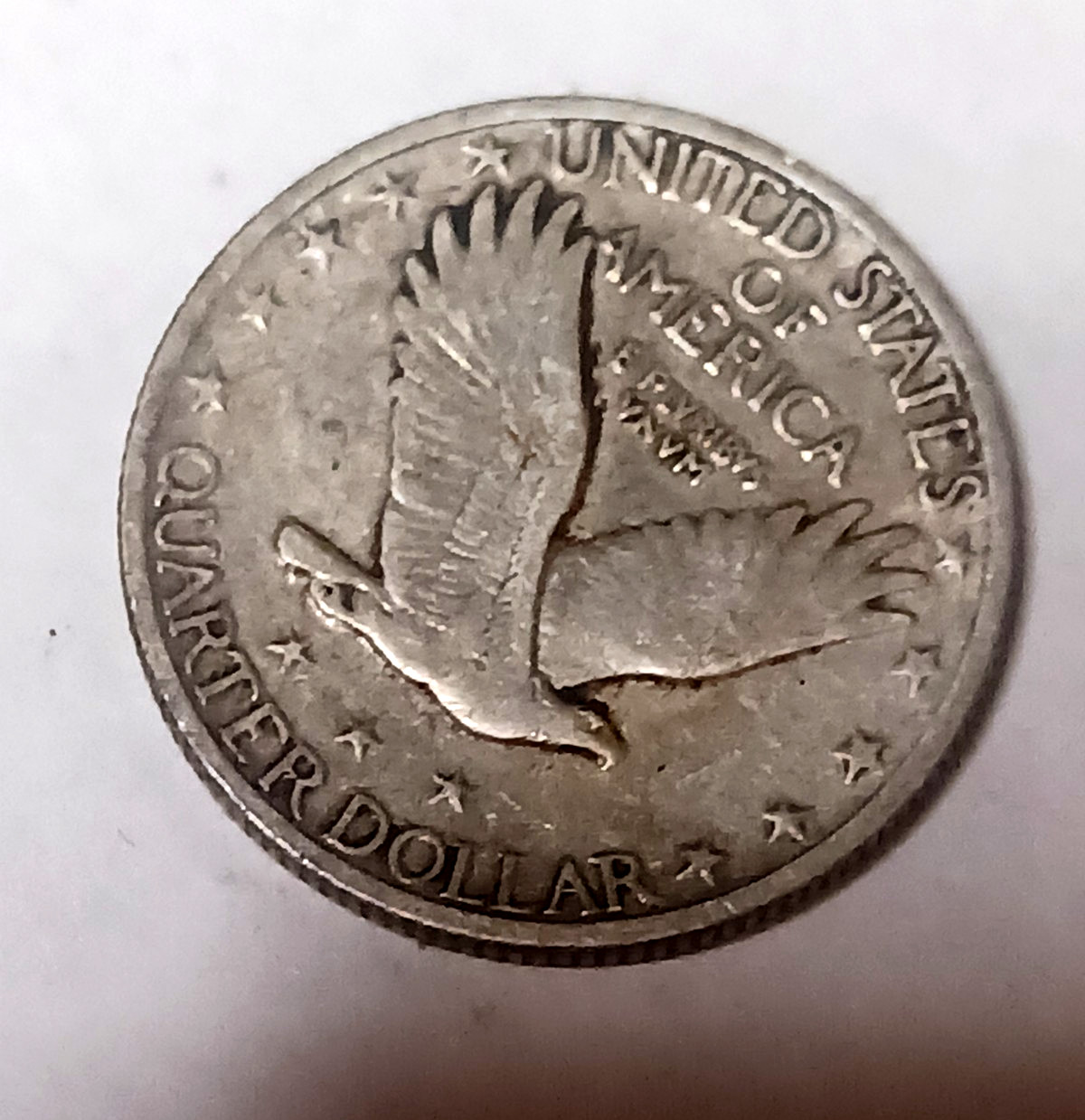 1925 STANDING LIBERTY QUARTER,