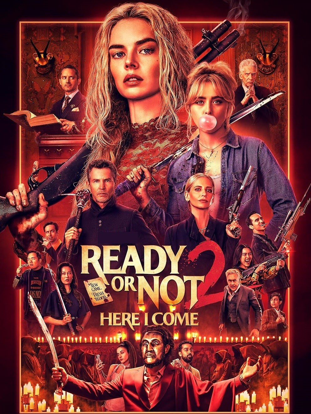 Ready or Not 2: Here I Come 2026 MOVIE With Slip Cover Region Free