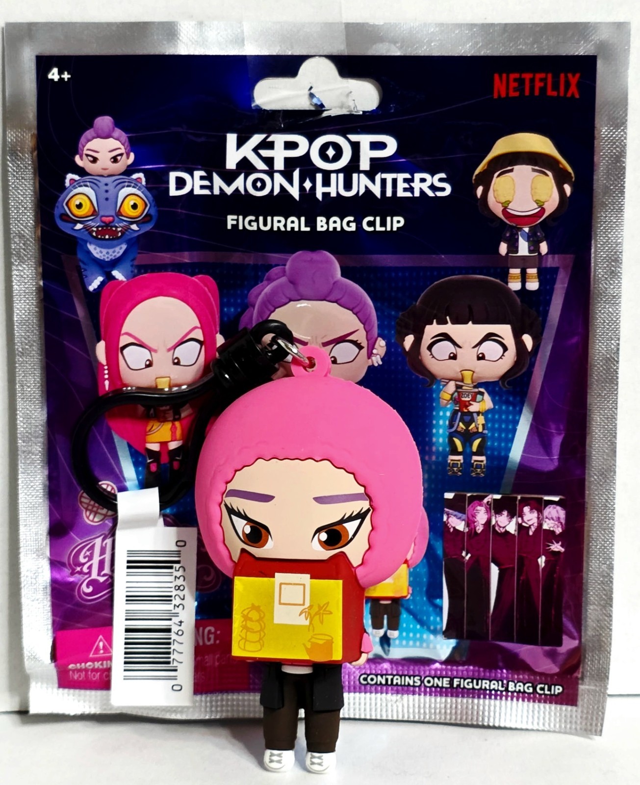 NEW! K-Pop Demon Hunters Figural Bag Clip Keychain Kpop RUMI W/ BOX