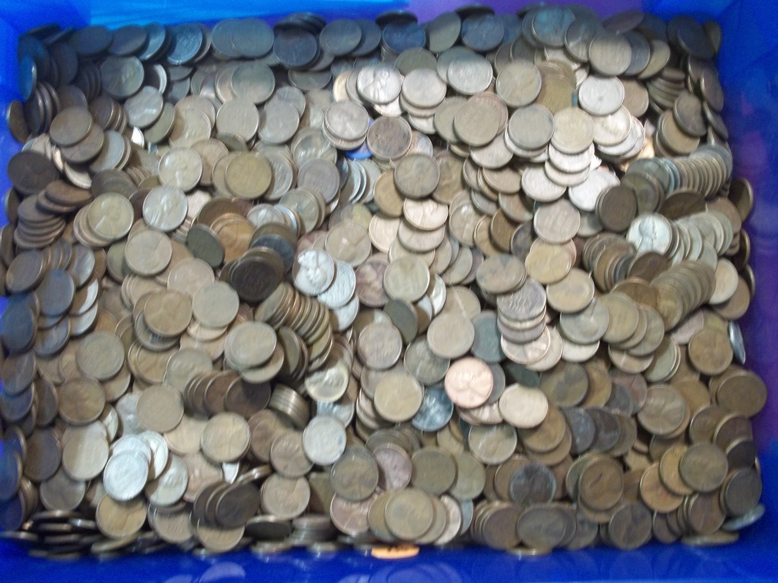 Roll of 1943 S, P, D STEEL  Lincoln Wheat Cents   Circ. Sorted NOT SEARCHED