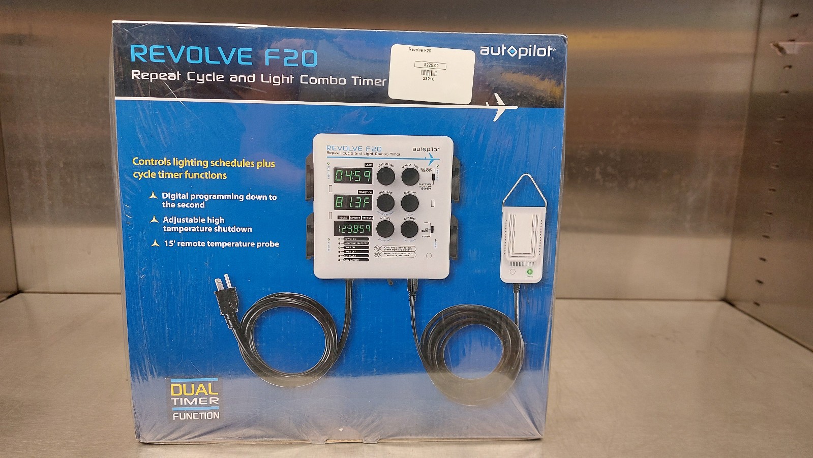 Autopilot REVOLVE F20 Repeat Cycle and Light Combo Timer (Brand New)