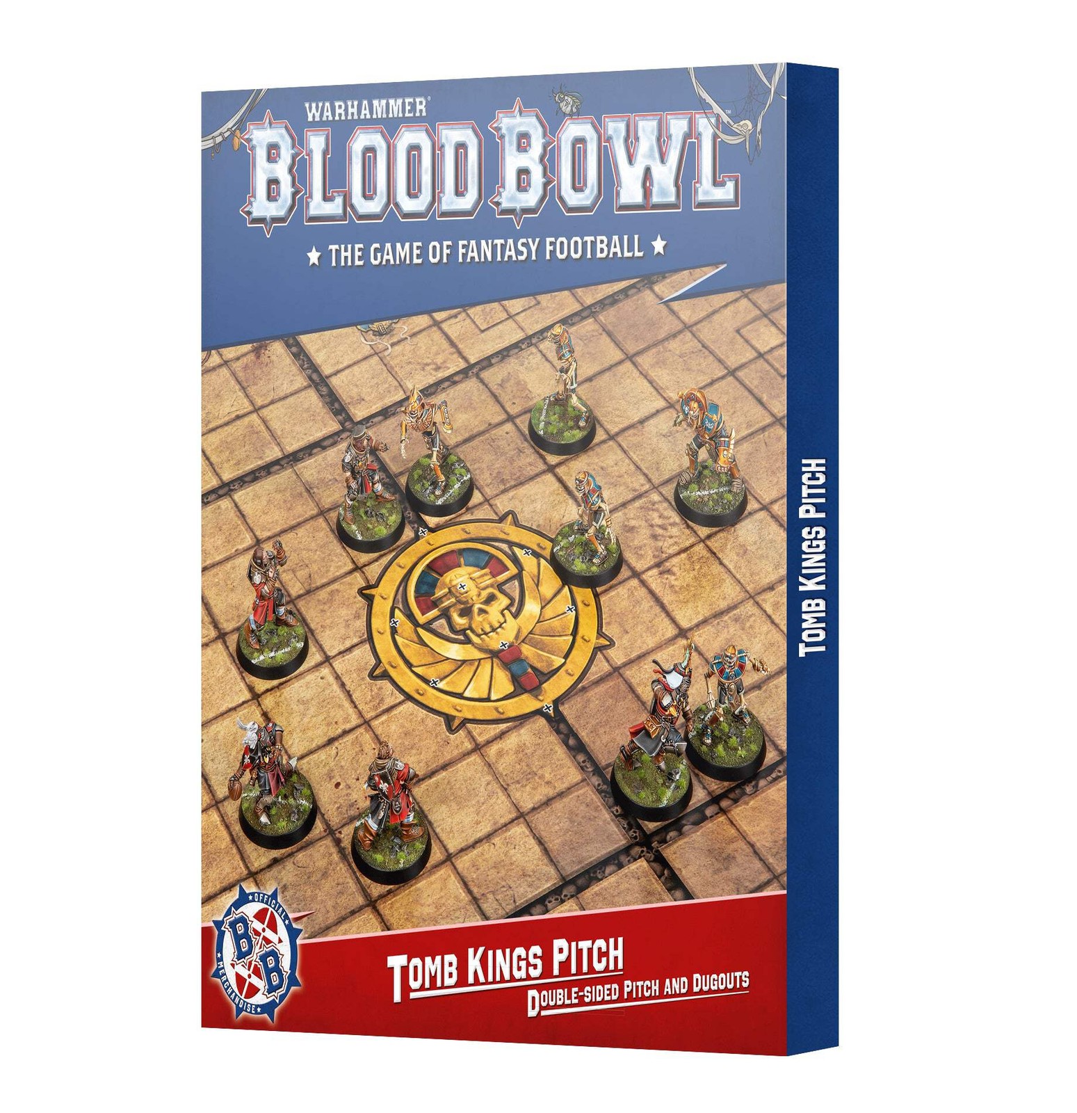 Tomb Kings Team - Pitch & Dugouts: Games Workshop Blood Bowl