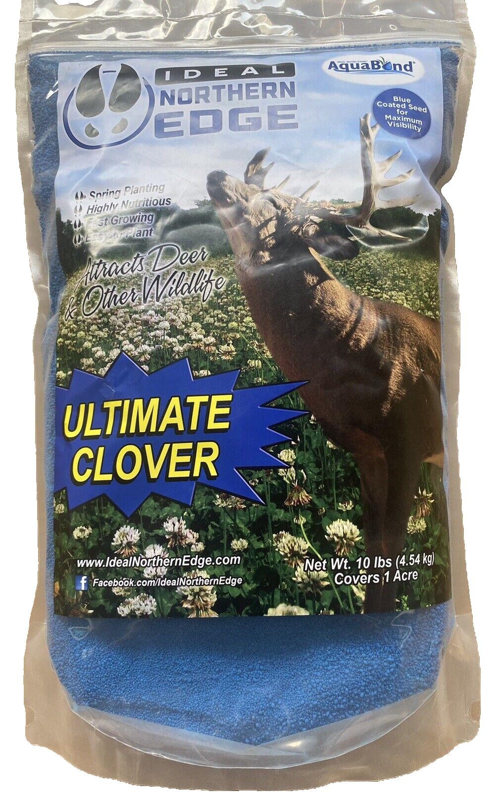 Ideal Northern Edge Ultimate Clover Food Plot Seed 10lbs 00370