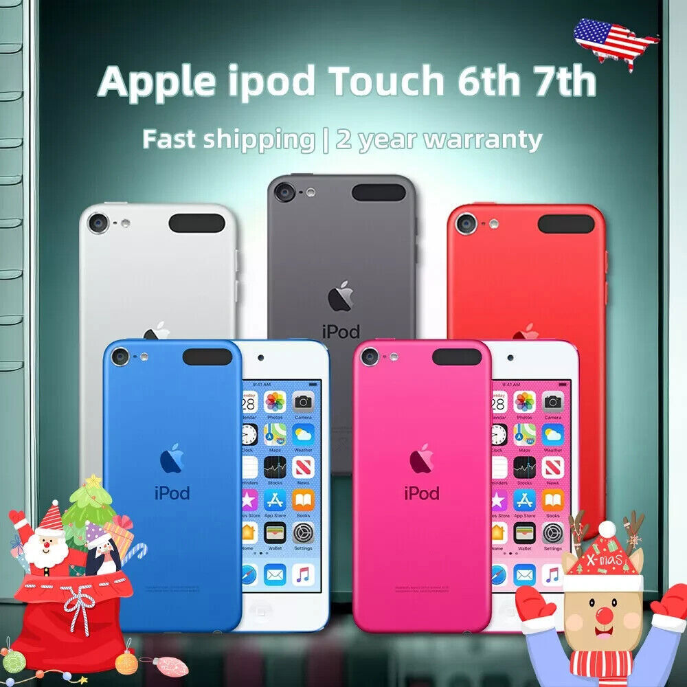 2024New Sealed Apple iPod Touch 6th 7th Gen 128GB 256GB  USA Free shipping LOT