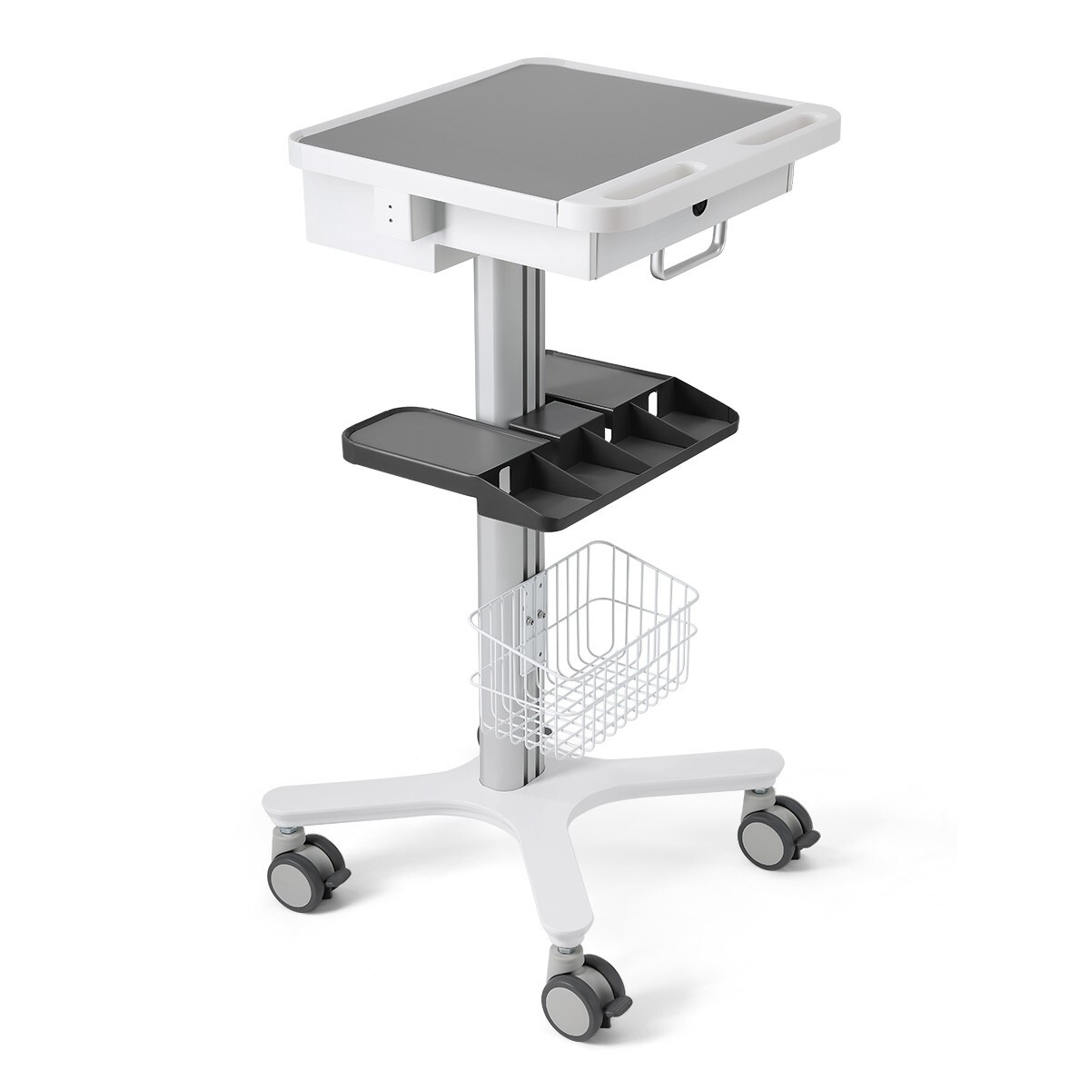 Dental Medical Rolling Multi-Function Trolley Cart