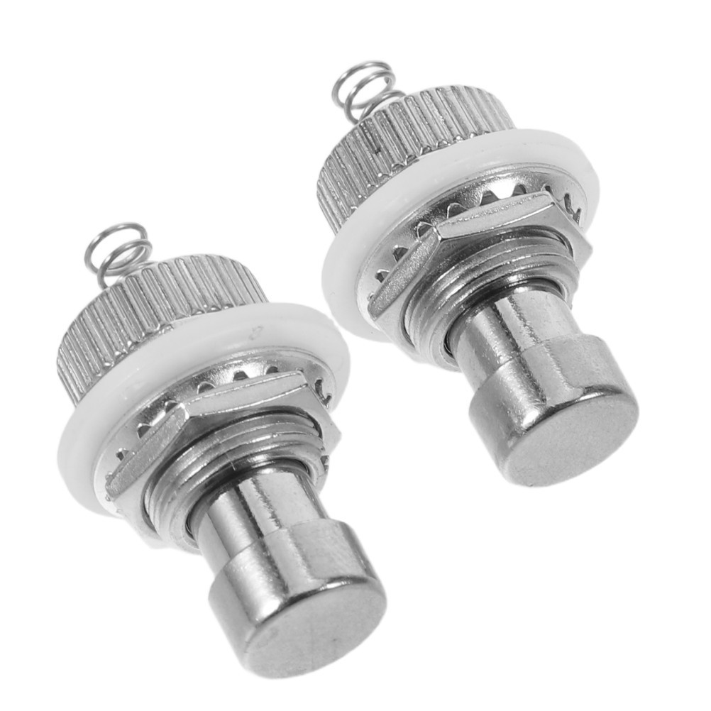 2 Pcs Guitar Effect Switch Pedal Push Button Effects Stomp Control