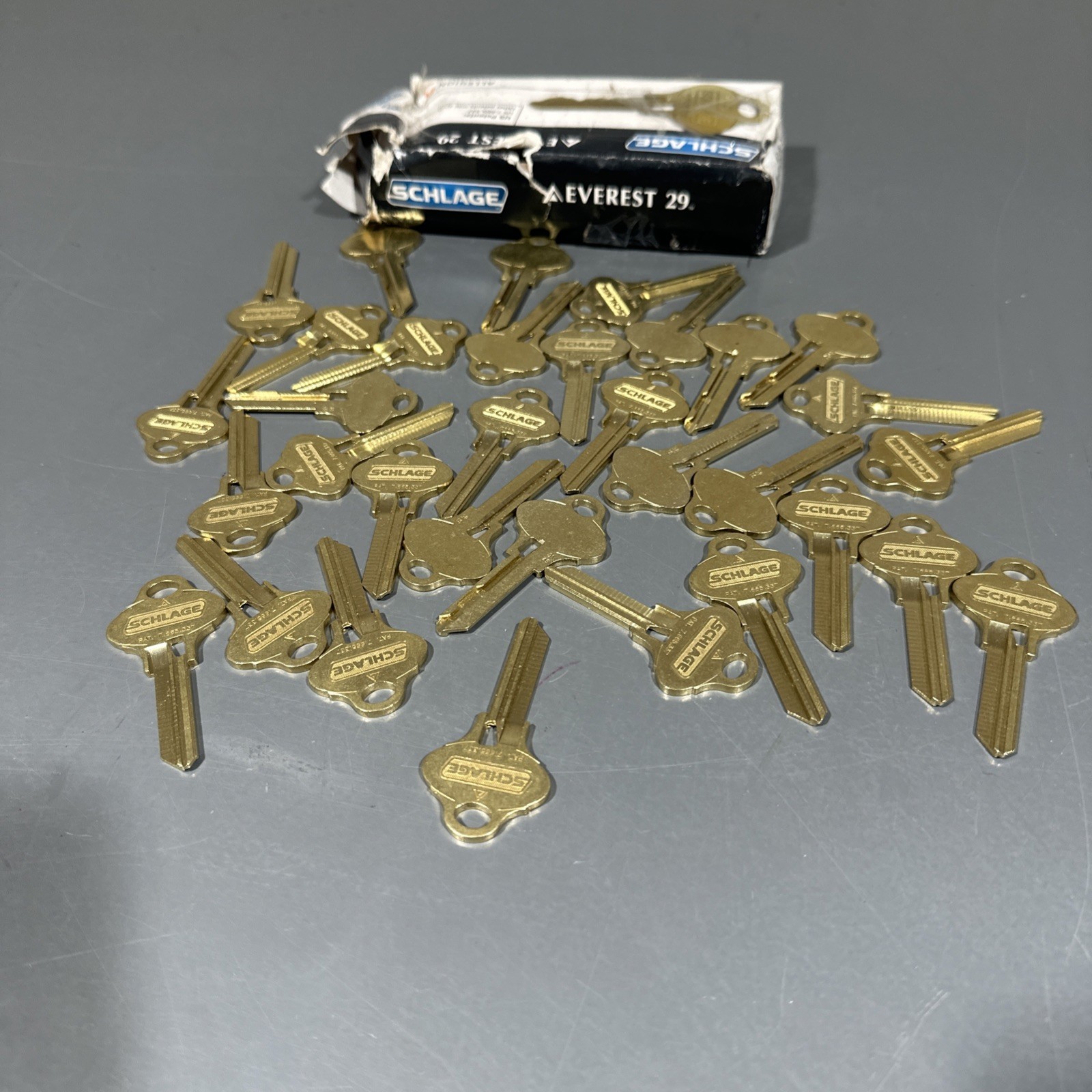 Schlage Everest 29 Key Blanks 35-270-EV 468 S145 (Qty 33)