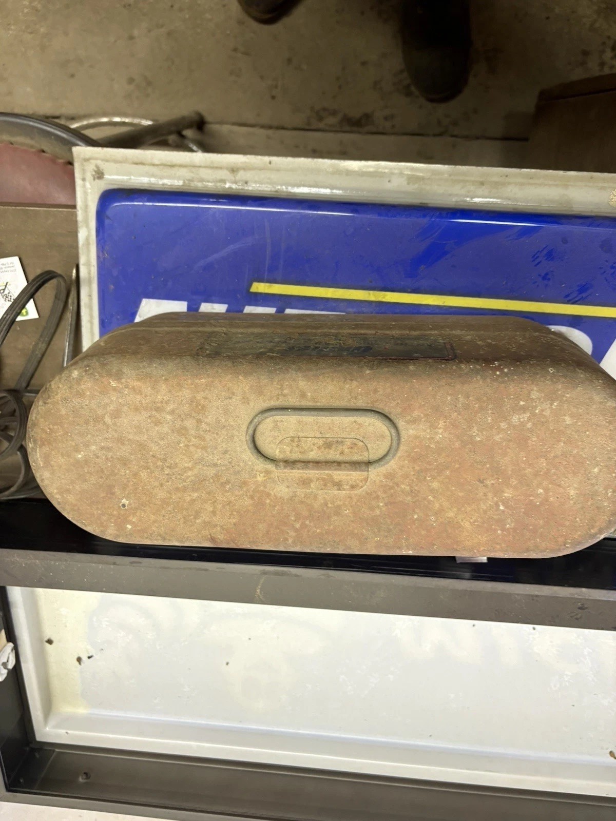 Antique Roadside Emergency Kit. ￼