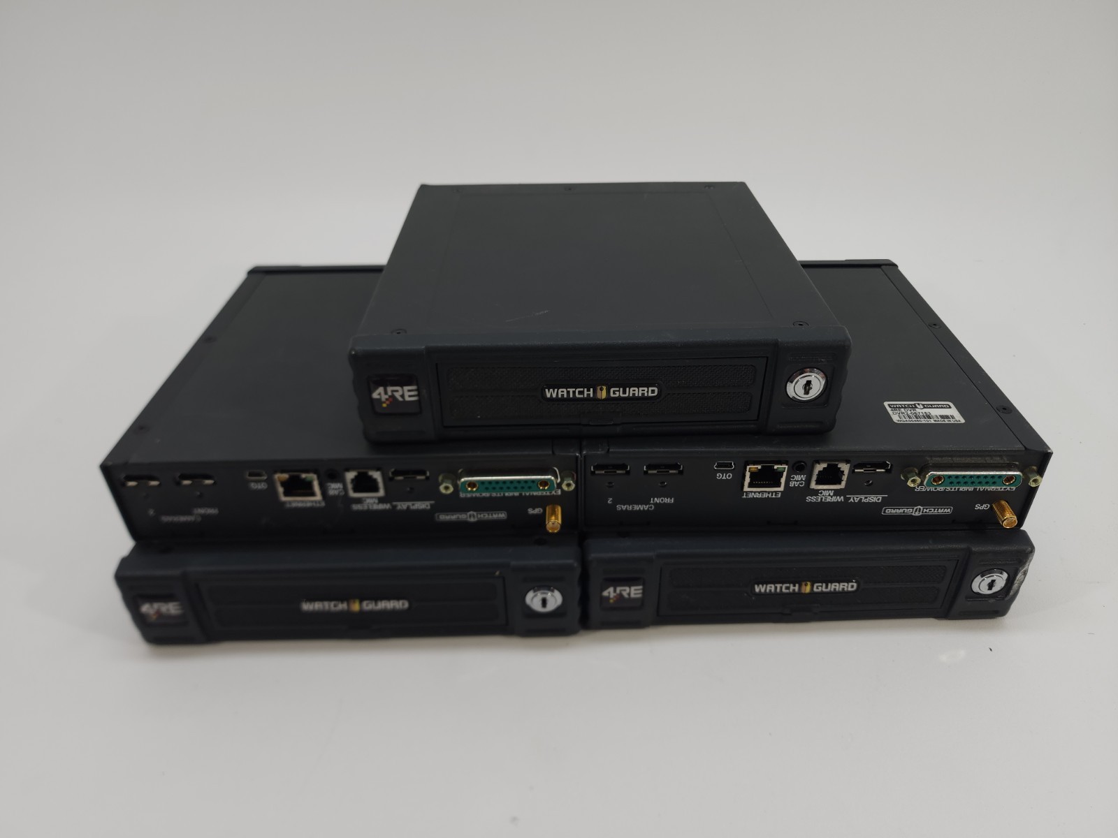 Lot Of 5 WatchGuard WGA00480-101 4RE Video Management No Key NO Hard Drive Used