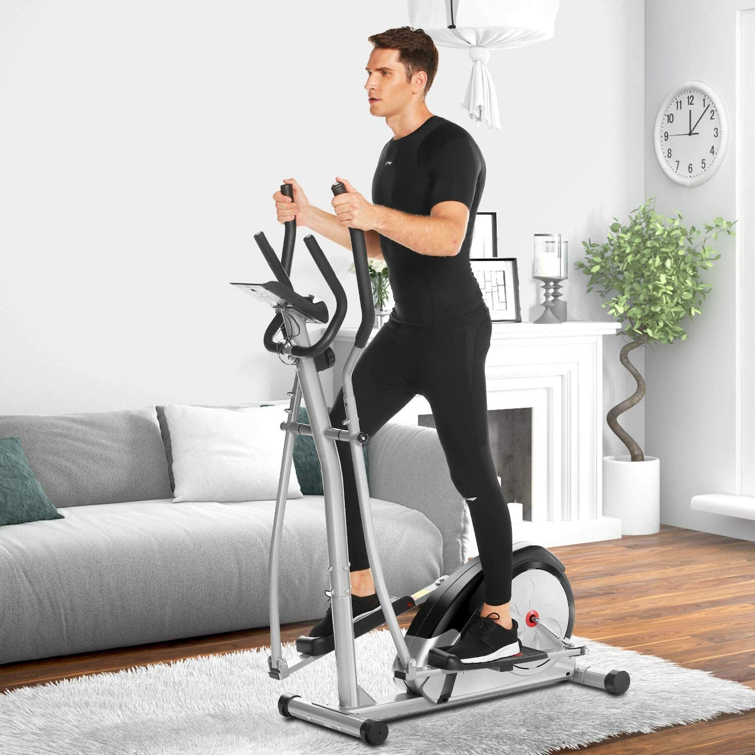 Elliptical Exercise Machine Magnetic Elliptical Training Machines for Home Gym