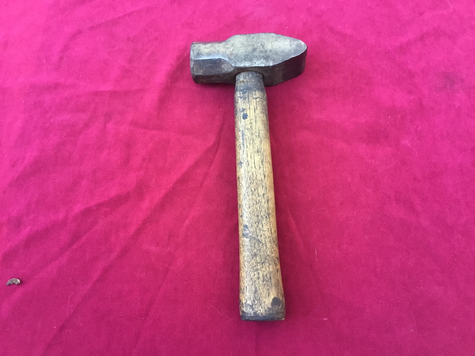 vintage stanley blacksmith pein hammer model 401 32 oz. dixie handle