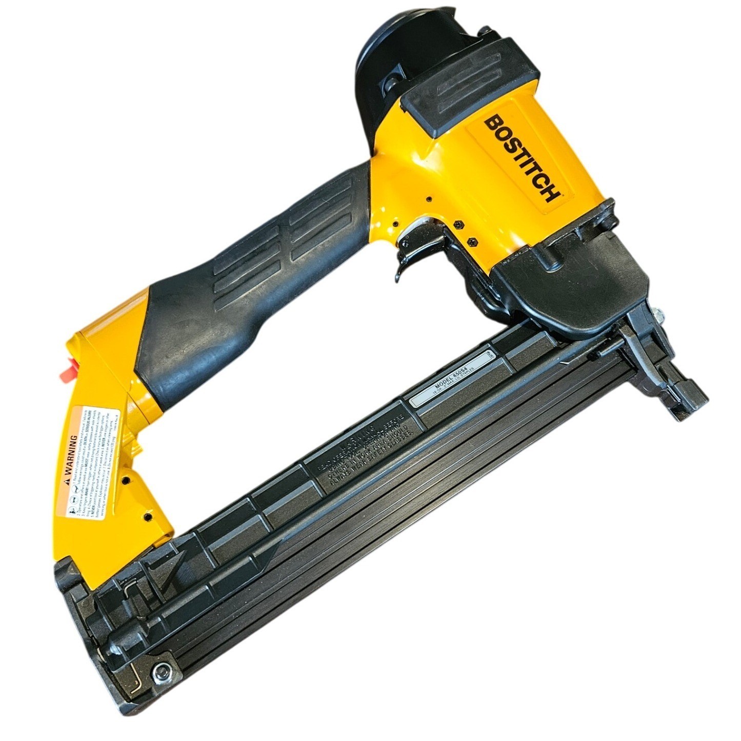 Bostitch 650S4 16 Gauge 2 Inch Pneumatic Stapler Yellow Black Construction Tool