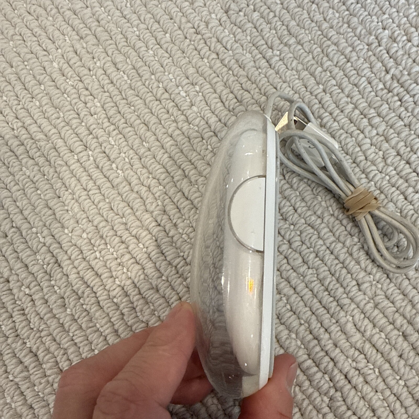 Apple Mouse M5769 USB Optical Mac White/Clear wired
