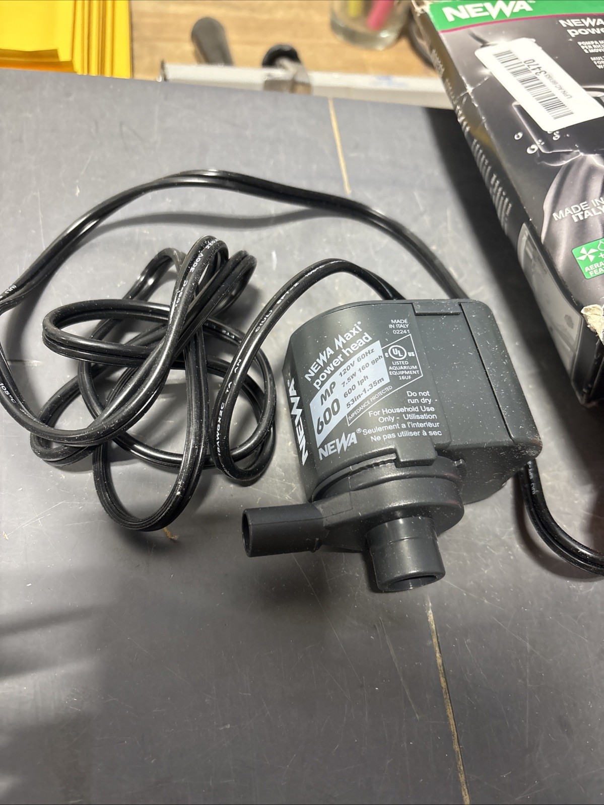 Newa MP600 Aquarium Powerhead Customer Return