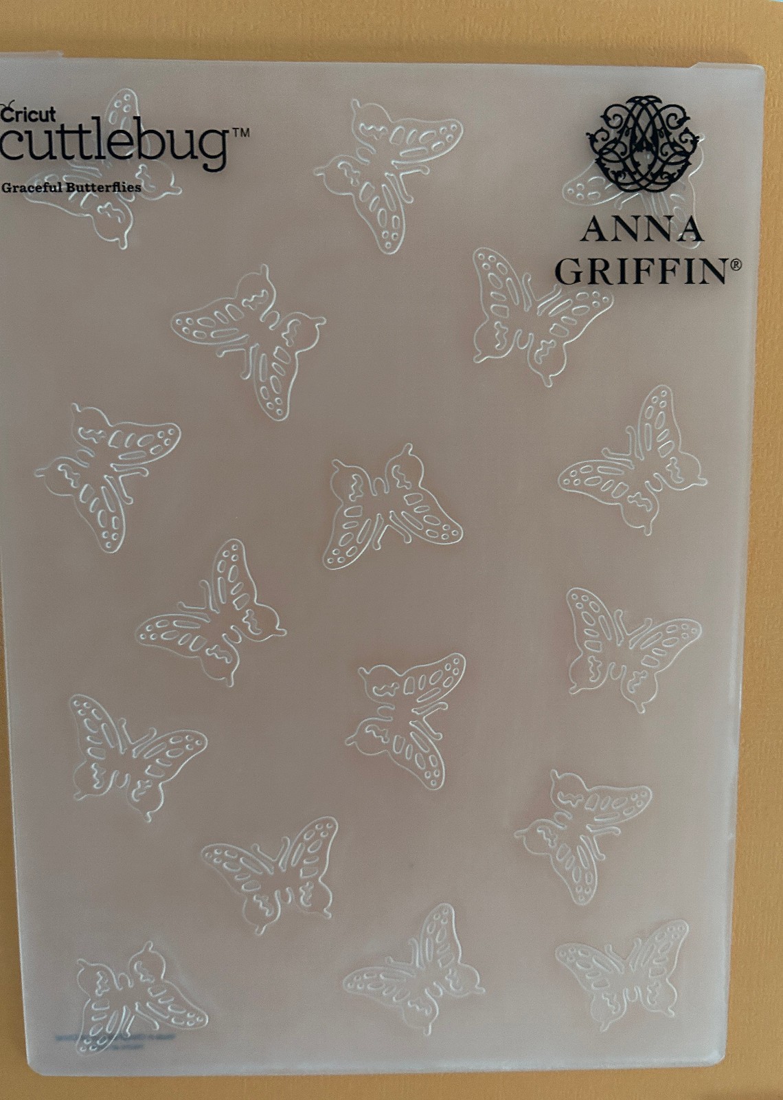 ANNA GRIFFIN Cricut Cuttlebug Embossing Folders Choose "all over" patterns
