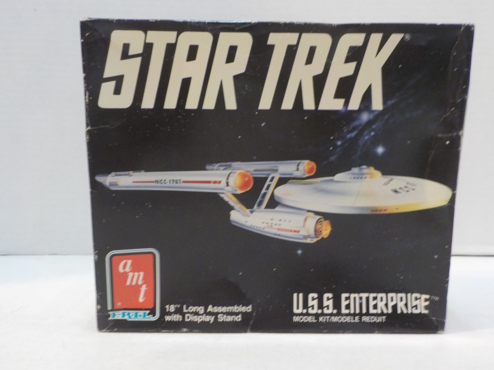 A529 AMT ERTL STAR TREK: USS ENTERPRISE 18" Model Kit Open Box (B)