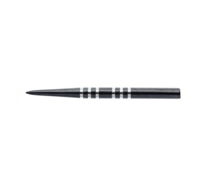 Winmau Steeldart Tips Re-grooved Black 32mm 3 Set