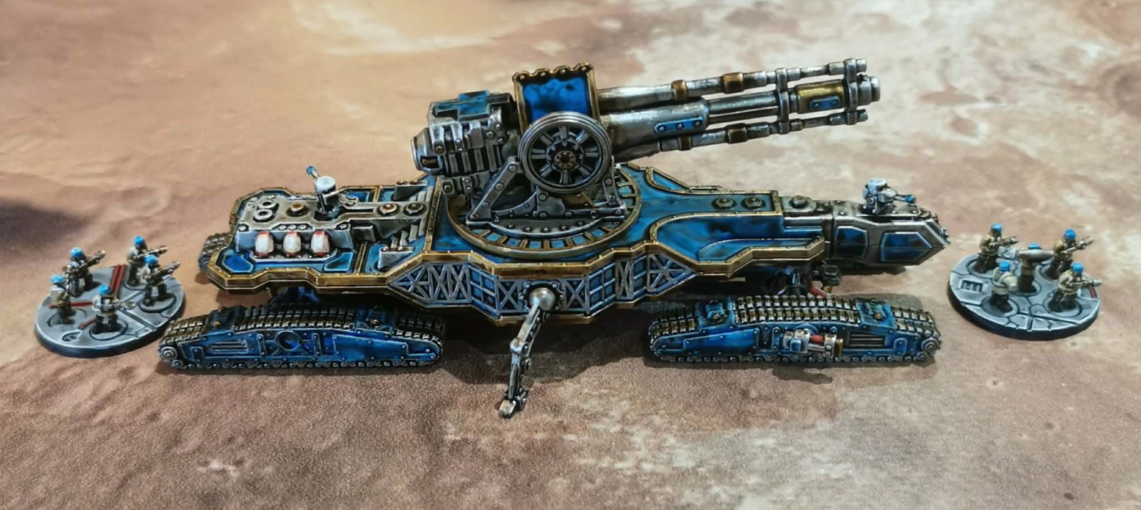 Superheavy Weapons Conveyor. CityCrushers Epic Battles 8mm Scale Sci-fi set