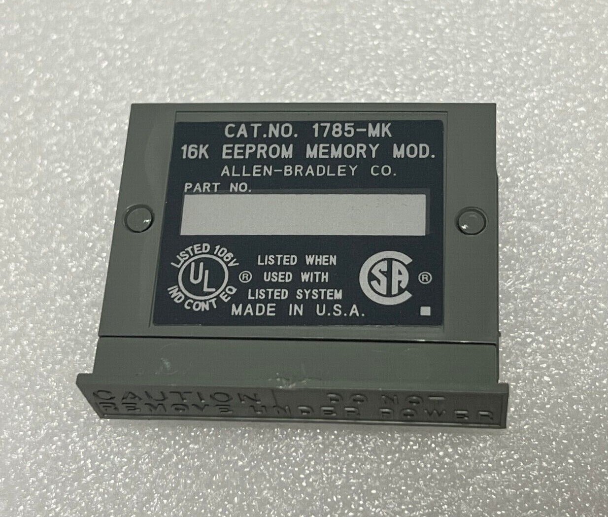 Allen Bradley 1785-MK 1785MK 16K EEPROM Memory Module