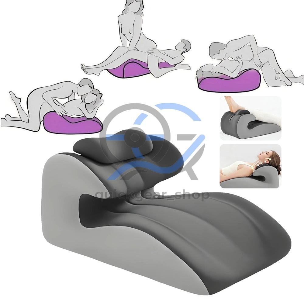 Sweet Spot Couple Pillow Couple Pillow Hip Pad Wedge Pillow Memory Foam 27°Angle