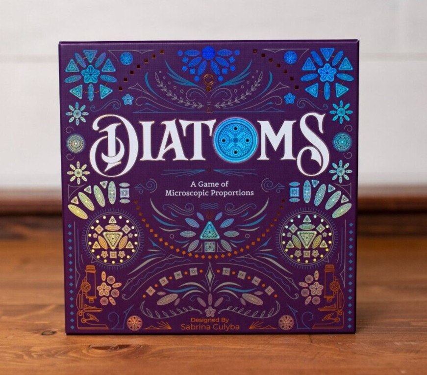 Diatoms Board Game .. Create a beautiful Victorian mosaic 2025Mensa Select