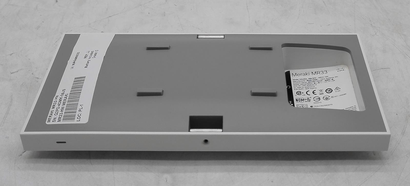 CISCO MERAKI MR33 MR33-HW WIRELESS ACCESS POINT *UNCLAIMED