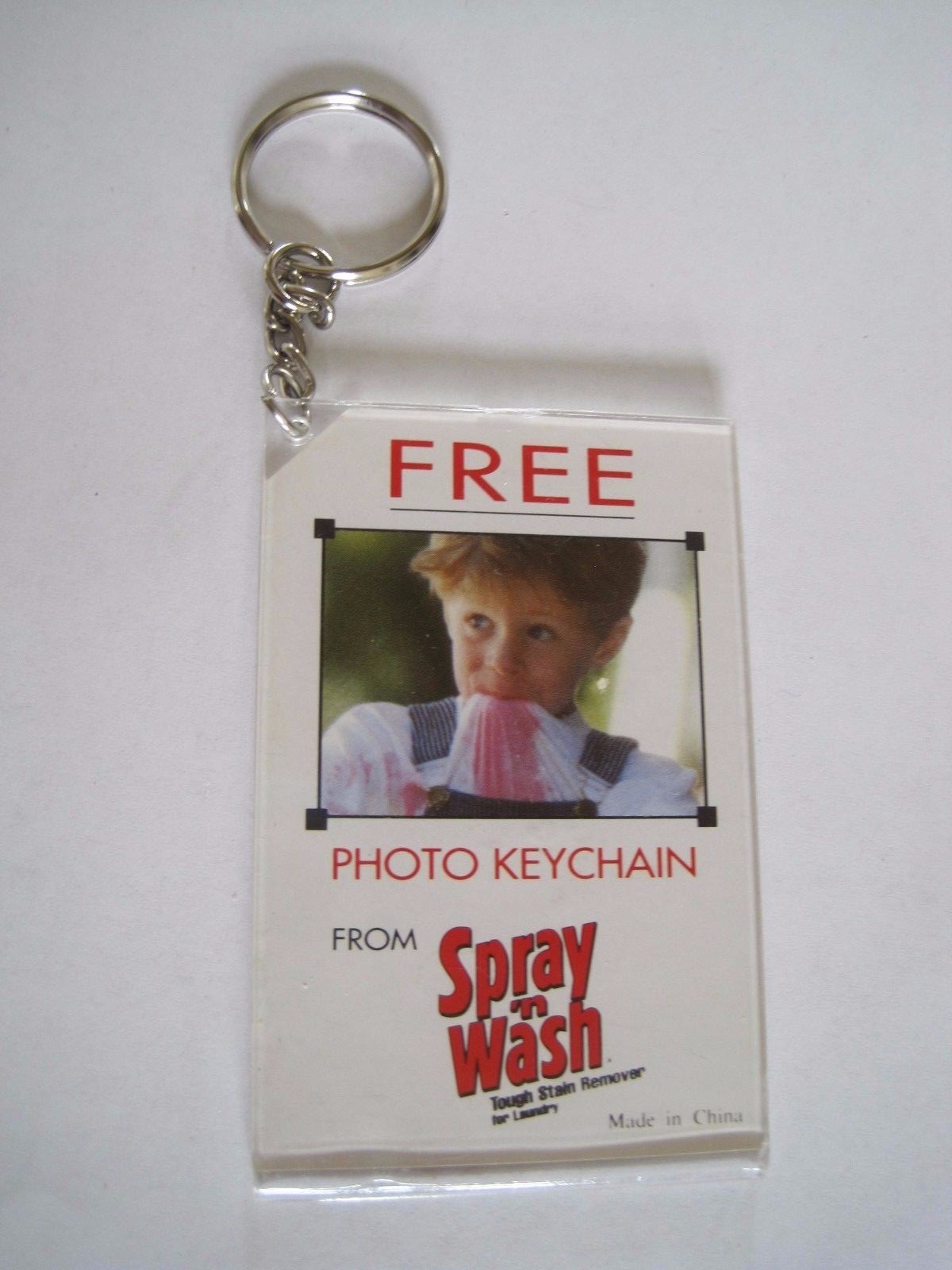 Photo Key Chain from Spray N Wash