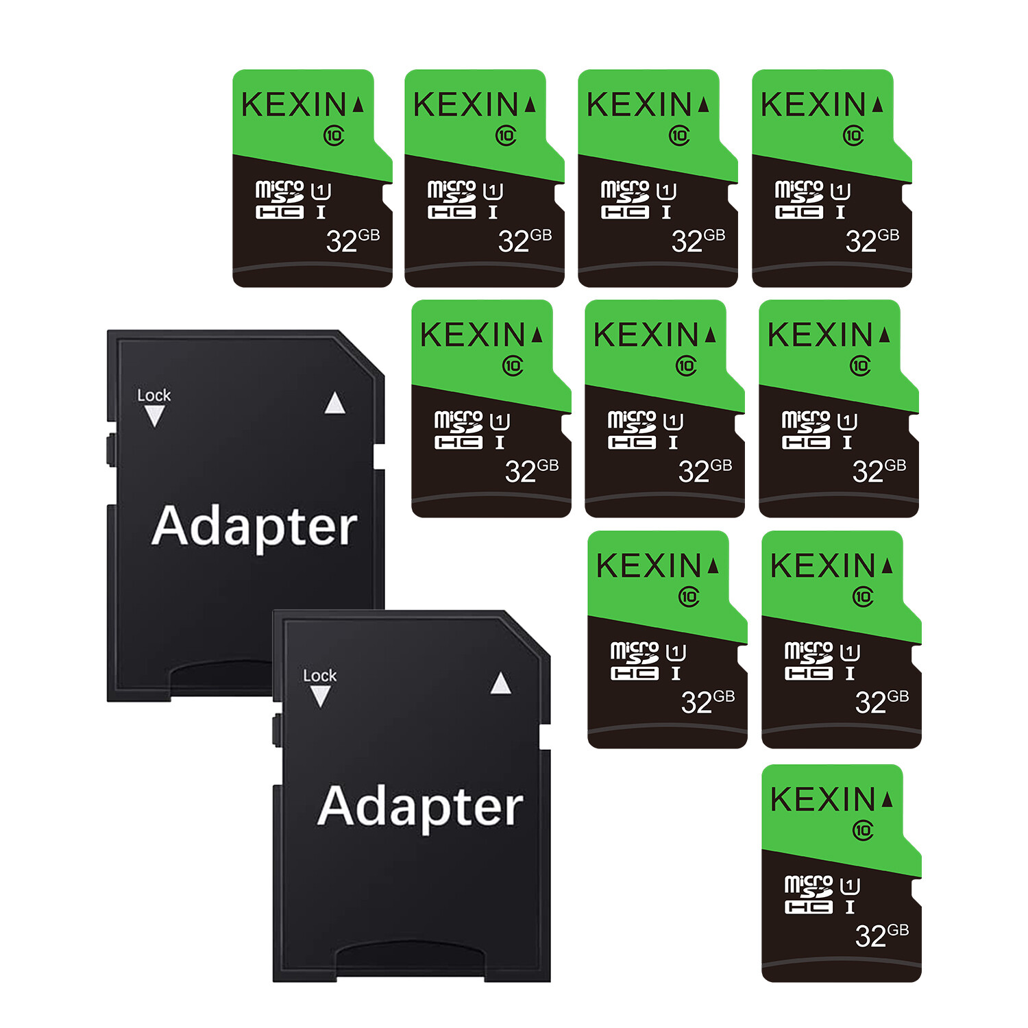 30PCS 32GB Micro SD Card SDHC Class 10 Flash TF Card Memory Cards For Camera