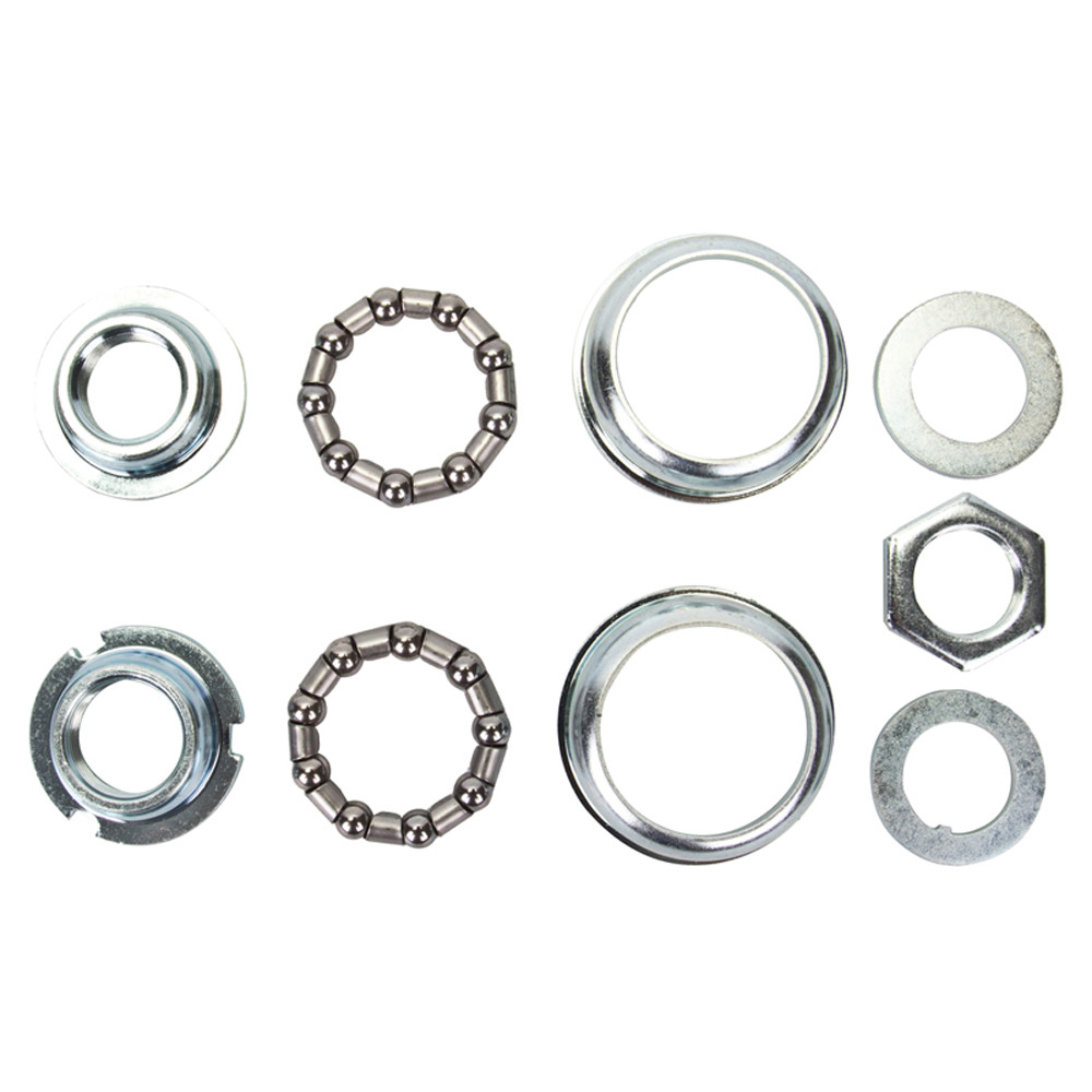 Sunlite Bicycle Bottom Bracket 68mm Silver 24TPI for 1-Piece Cranksets
