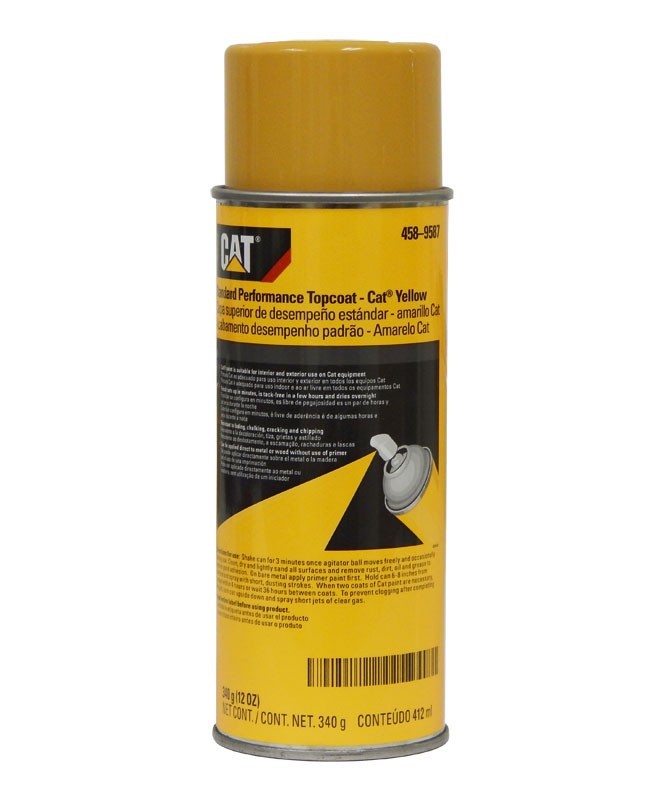 CATERPILLAR YELLOW PAINT AEROSOL 458-9587 GENUINE CAT 4C4200
