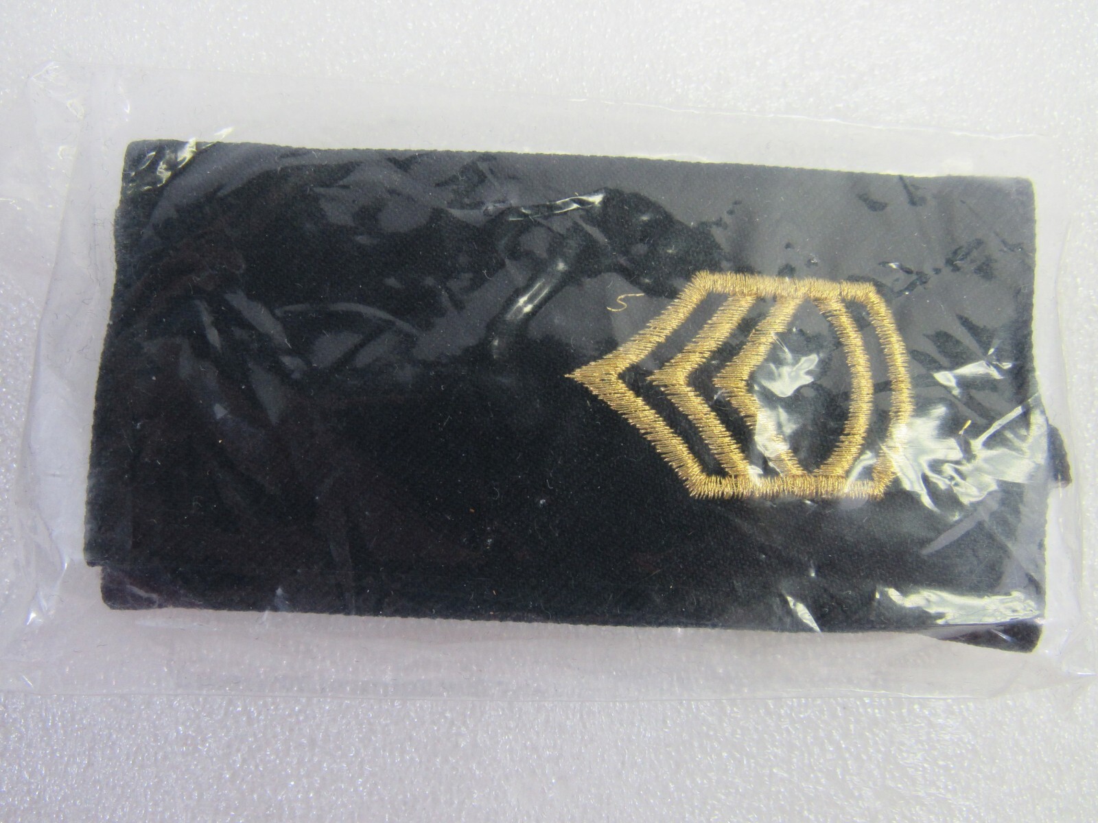 US Army 1st First Sergeant E-7 Rank Slip On Shoulder Mark Epaulet Set Large NIP