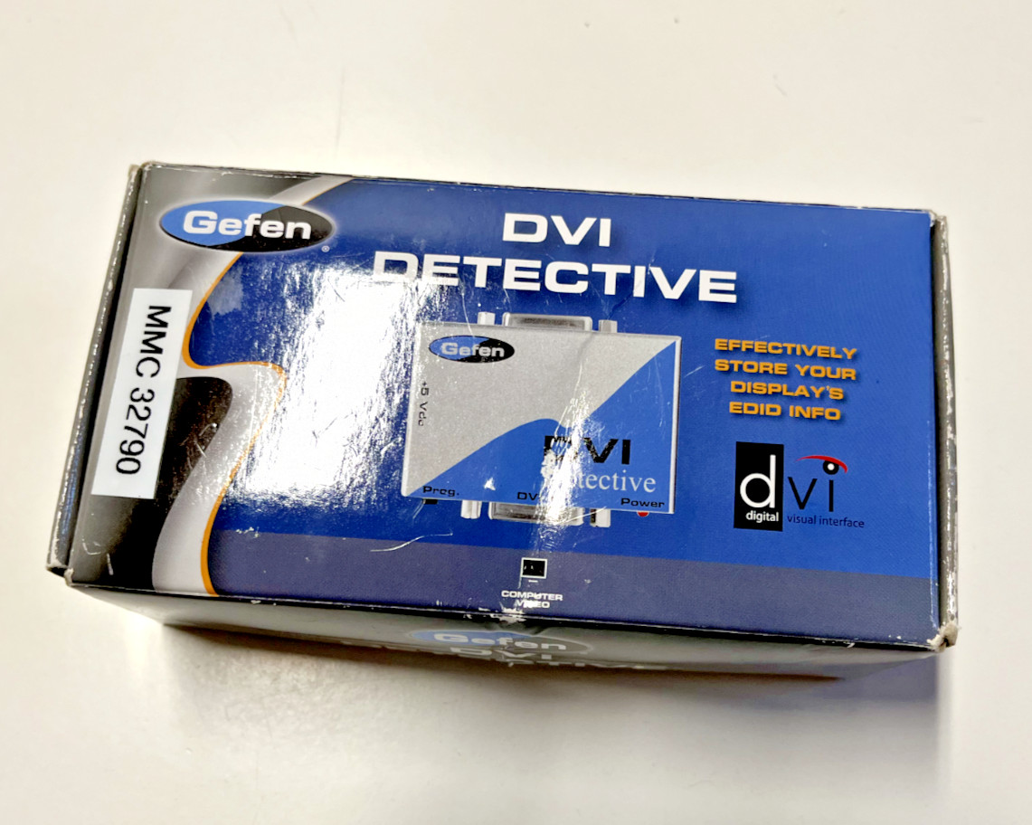Gefen EXT-DVI-EDIDN DVI Interface/Gender Adapter