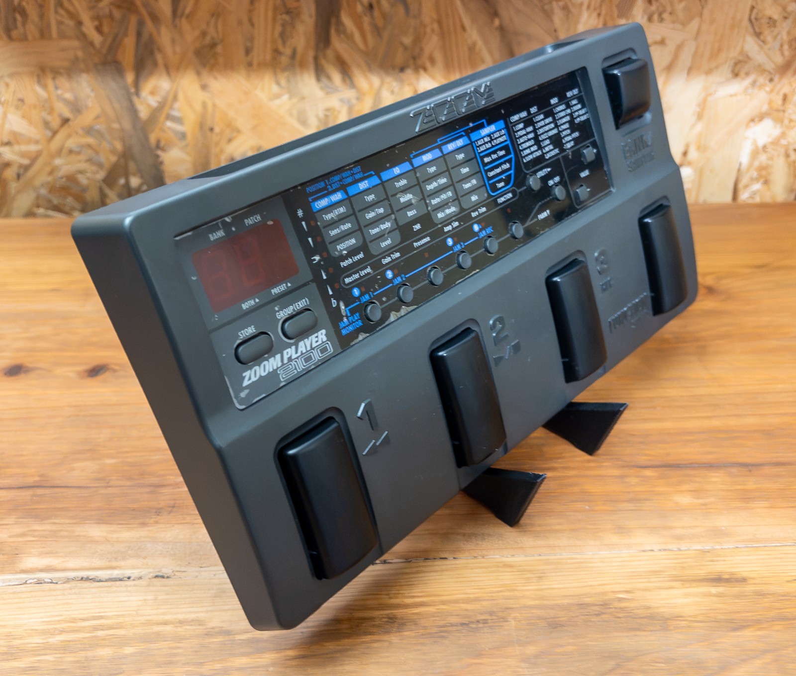 Zoom Player 2100 Effects Processor Tested Working Used from Japan