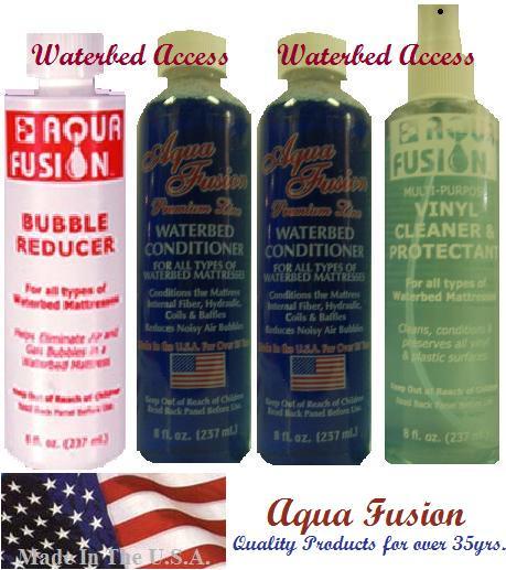 Waterbed Mattress Conditioner with Bubble Reducer and Vinyl Cleaner