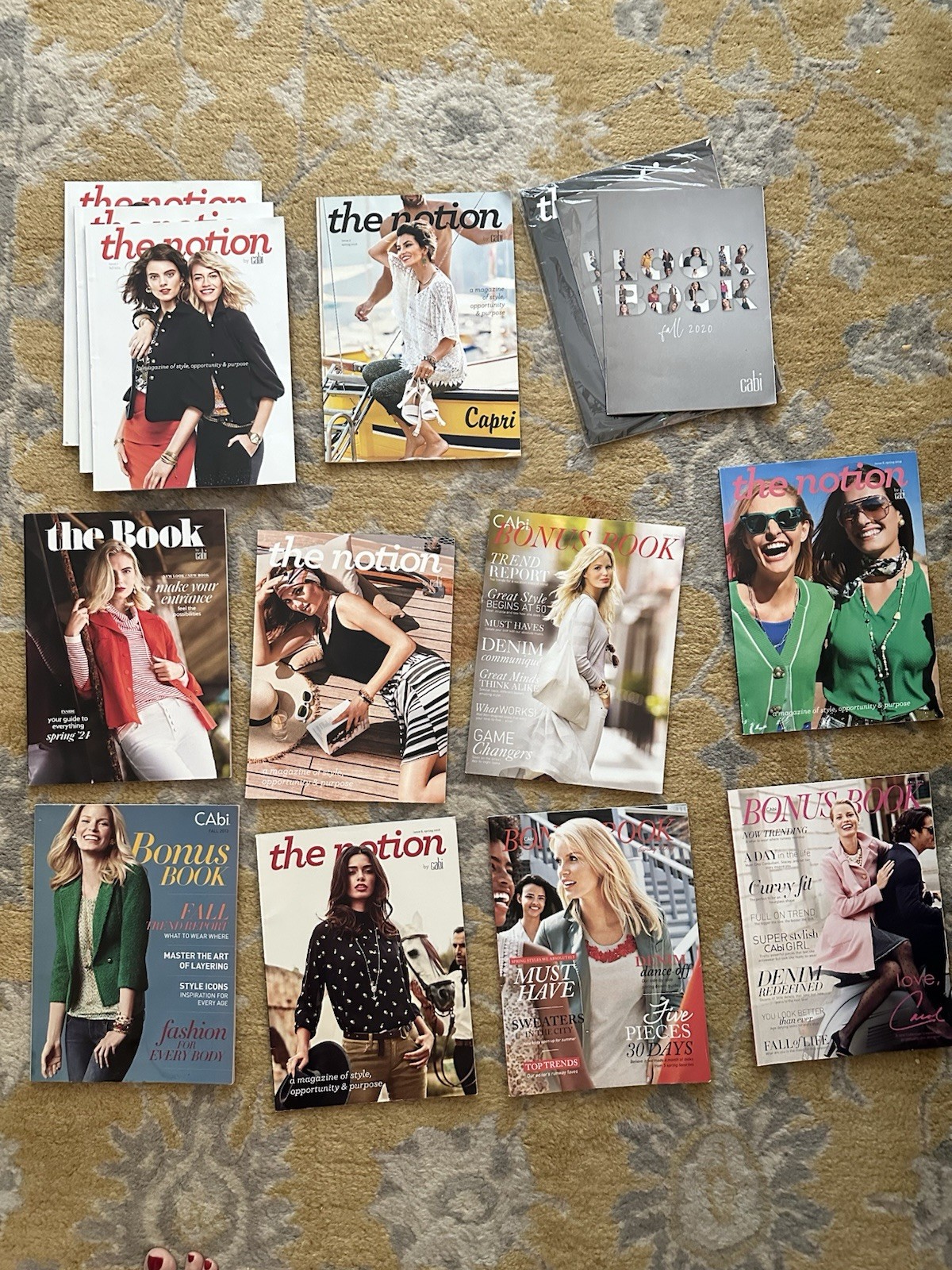 Cabi Vintage Notion Catalogs X 11