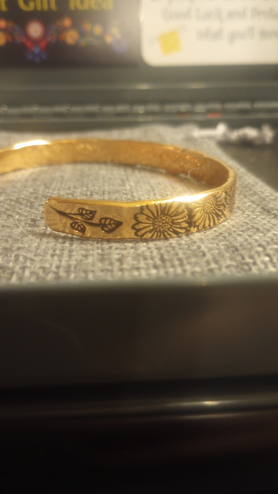 Craig's Copper Anchor Heavy Daisy Bracelet
