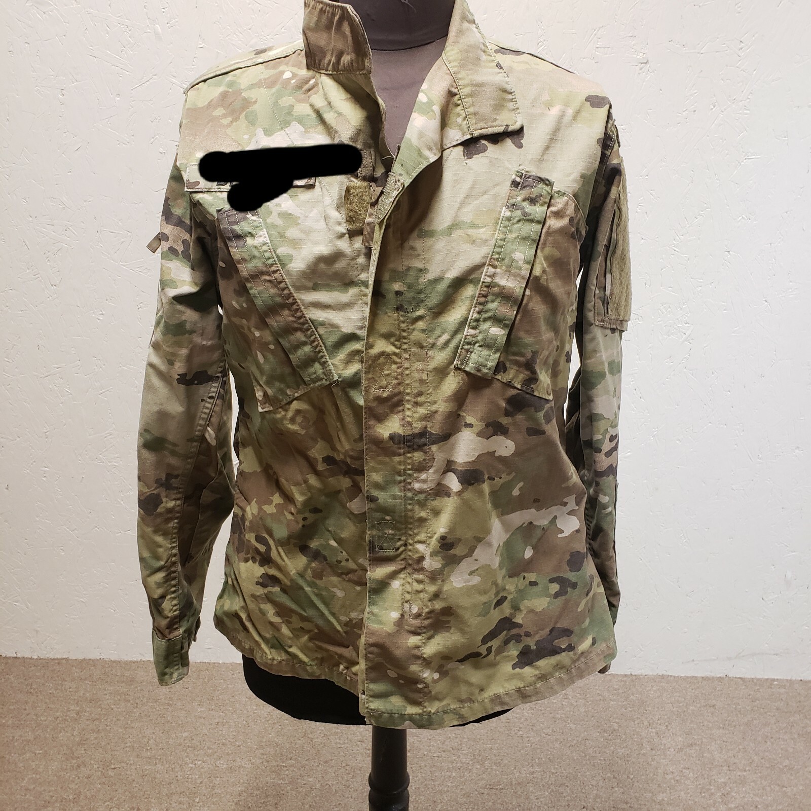 Scorpion W2 Small Short Shirt Cotton/Nylon OCP Multicam Army 8415-01-623-5178