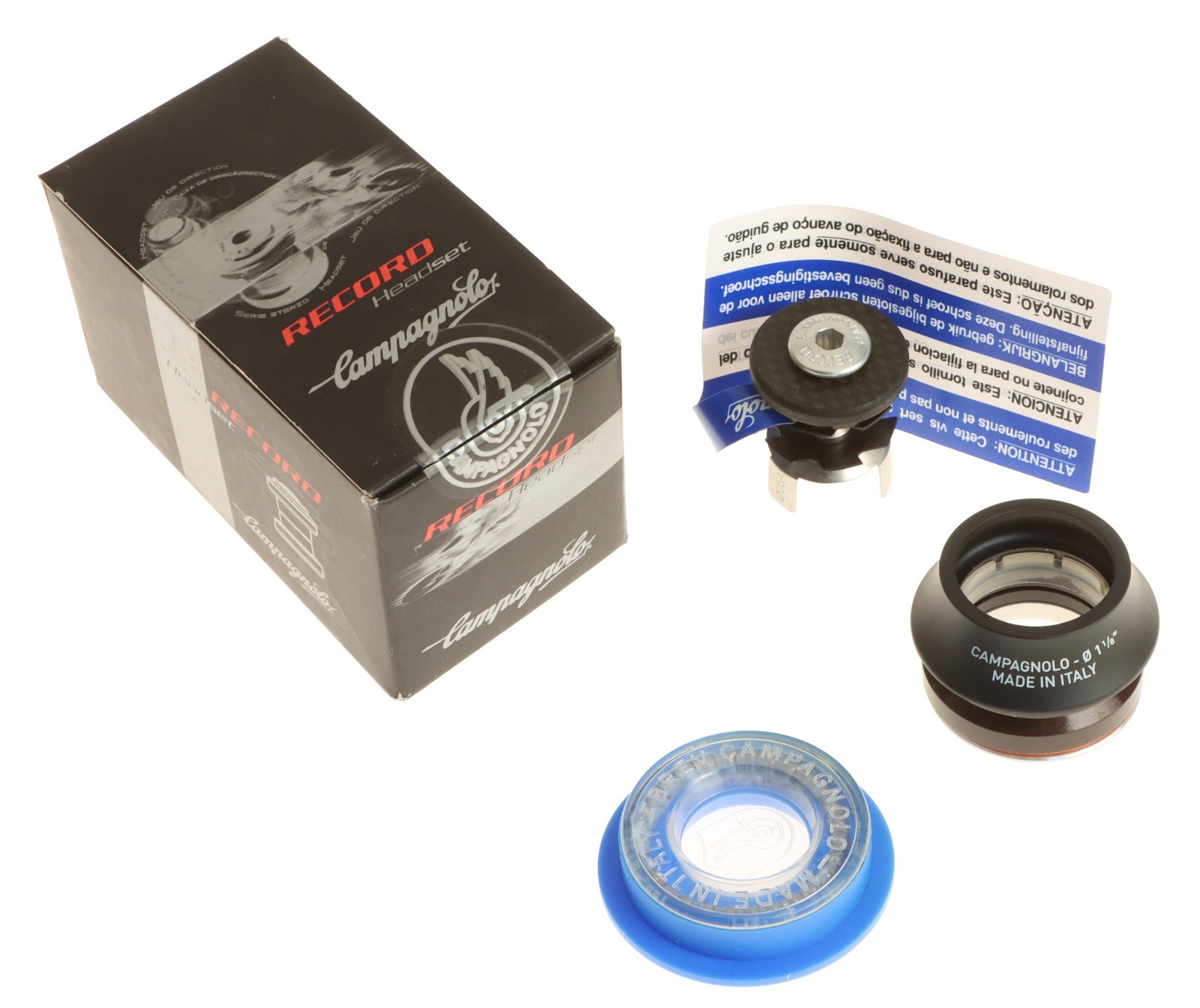 Campagnolo Record Headset HS01-REHIOST 1 1/8" Integrated Hiddenset NEW NOS