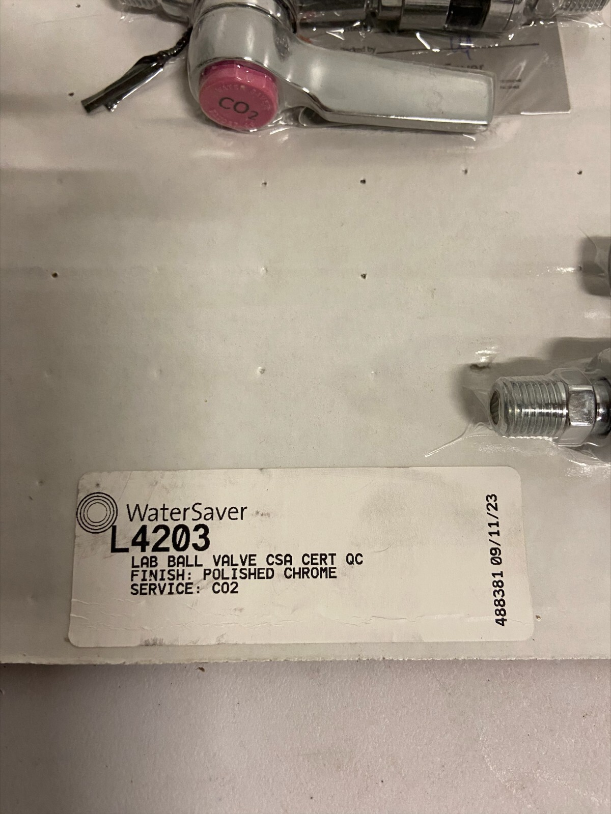 Watersaver Quick Connect Valve
