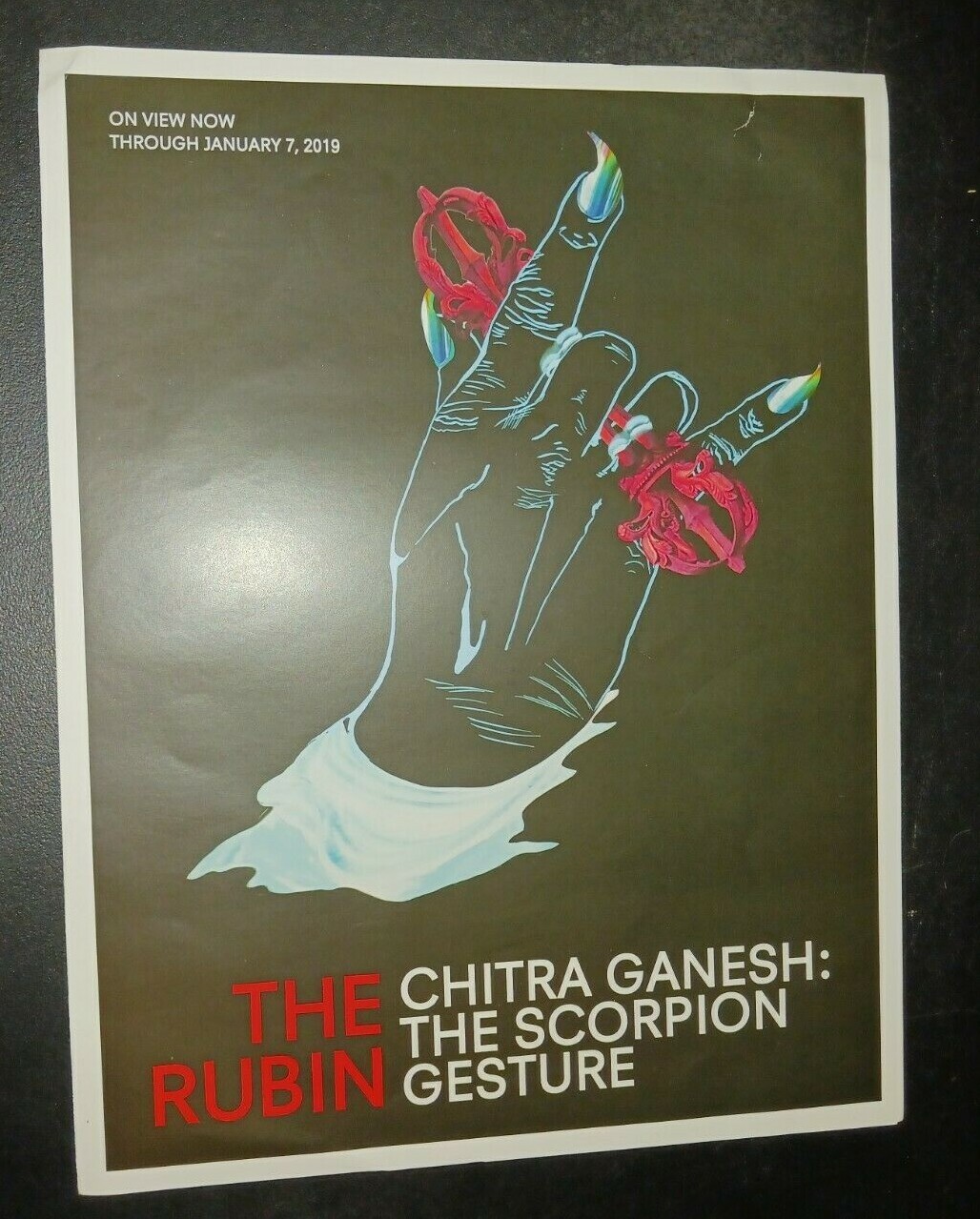 Chitra GANESH Scorpion Gesture  2019 RUBIN Museum program NYC