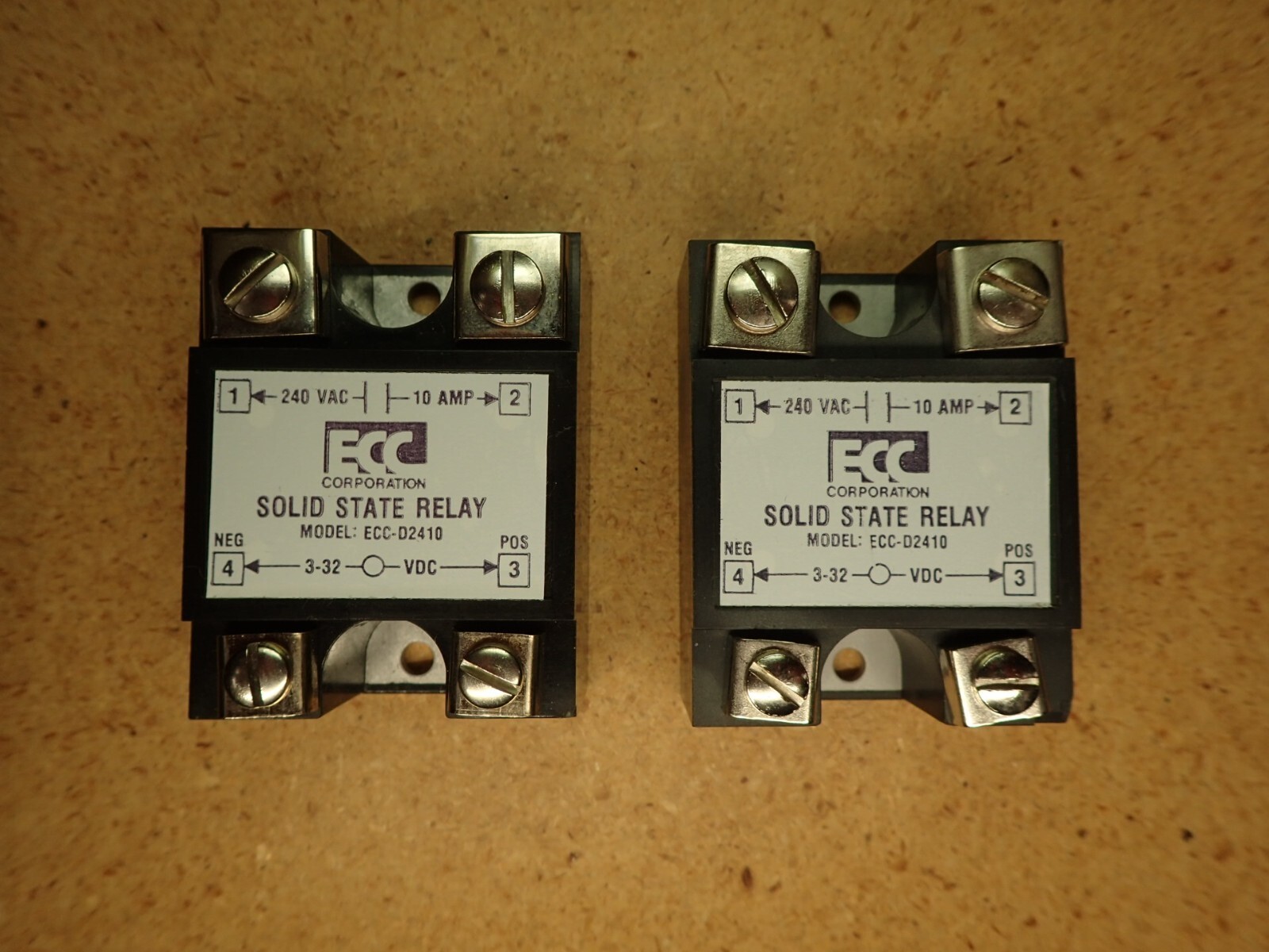 (Qty. 2) Optically Isolated Solid State Relay, unused