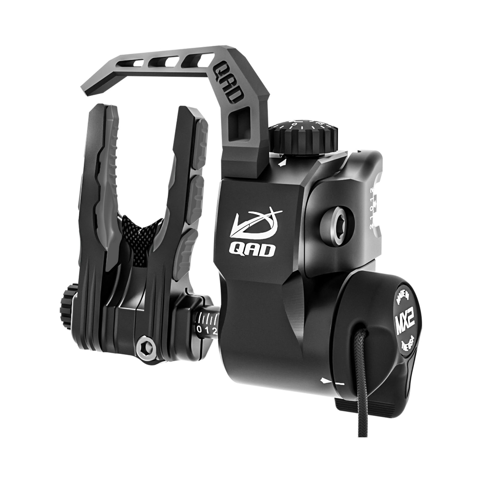 QAD Ultrarest Integrate MX2 Right Hand Full Containment Drop-Away Arrow Rest,...