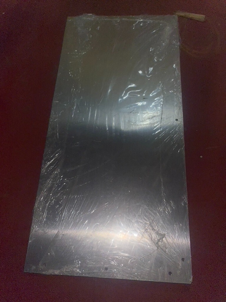 Bud Industries 17" x 8" Aluminum Small Rack Mount Solid Chassis Cover C-14441