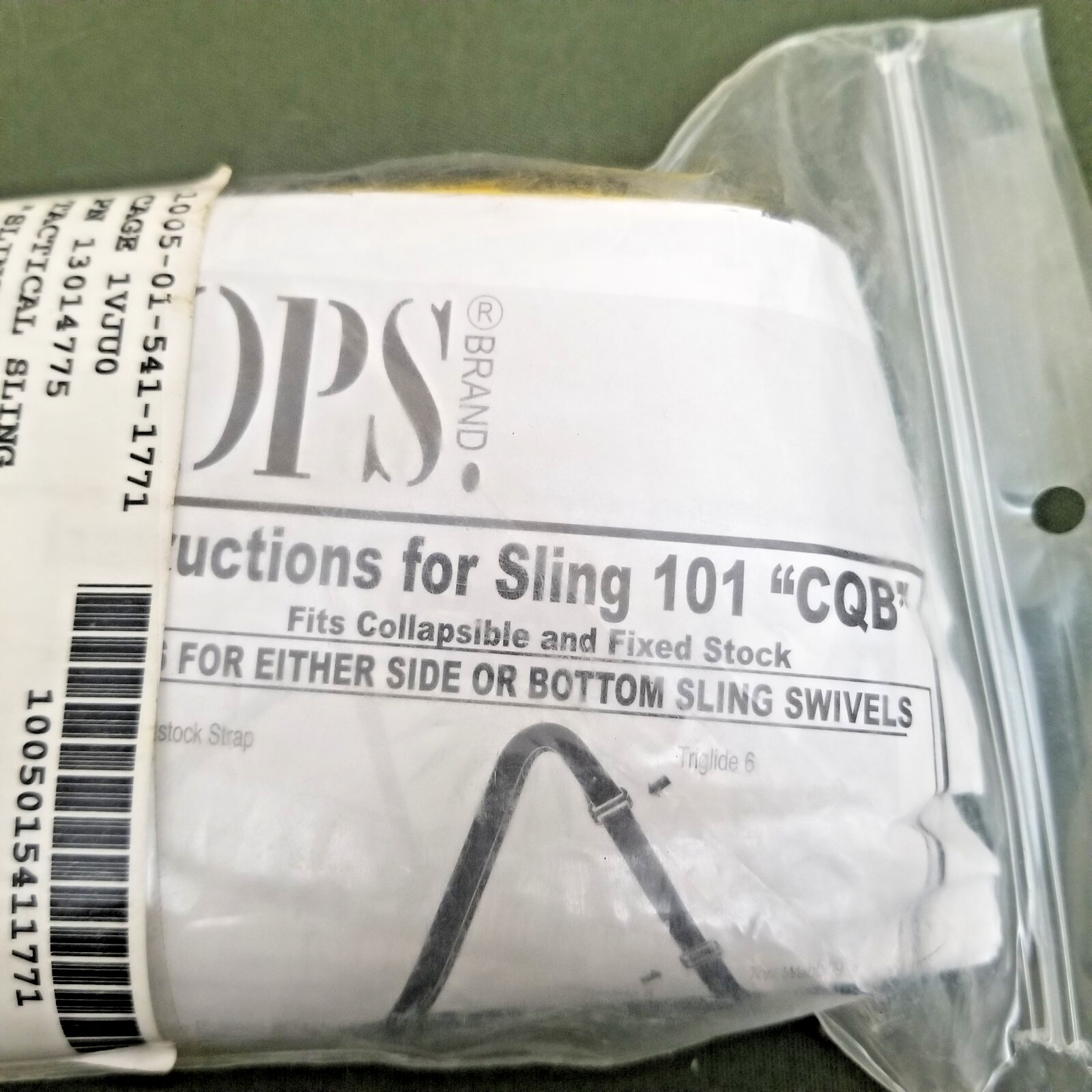 NEW, SPEC-OPS, SLING 101 CQB, UNIVERSAL, 3 POINT COMBAT SLING