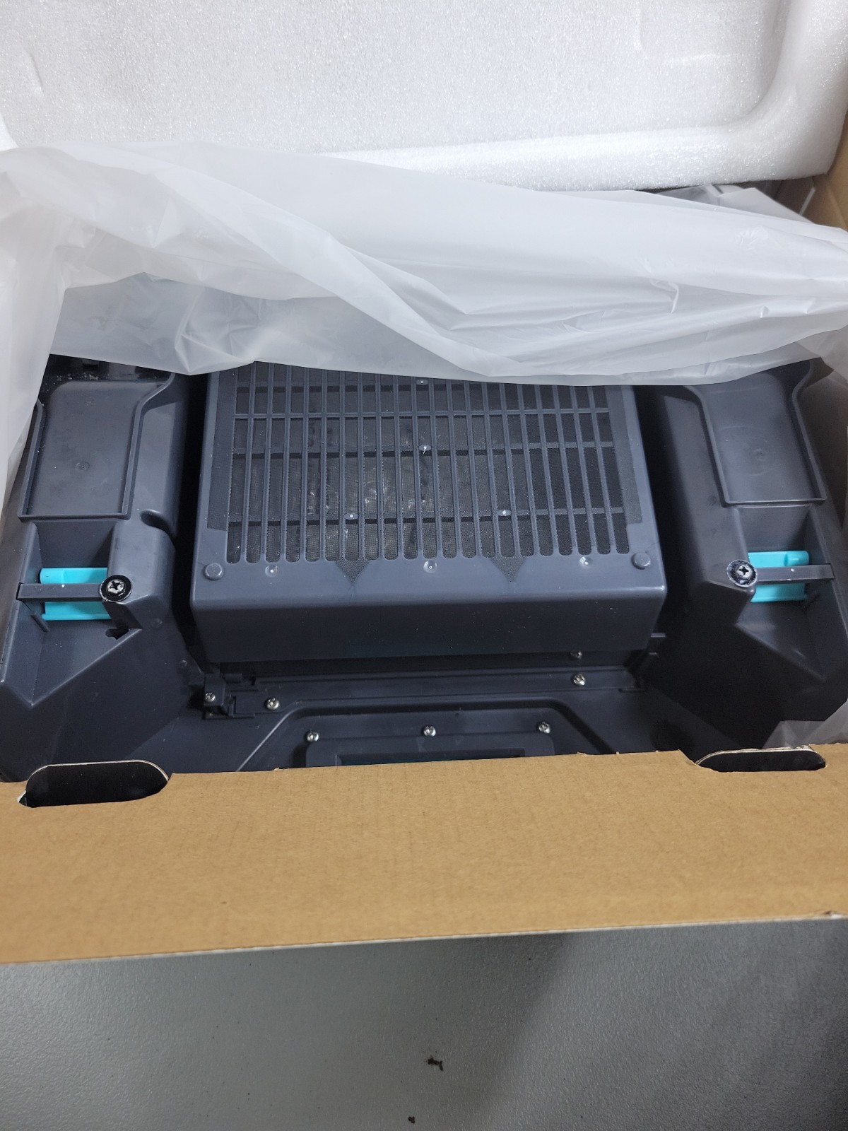 Solar Powered Automatic Robotic Pool Surface Skimmer Cleaner Blue